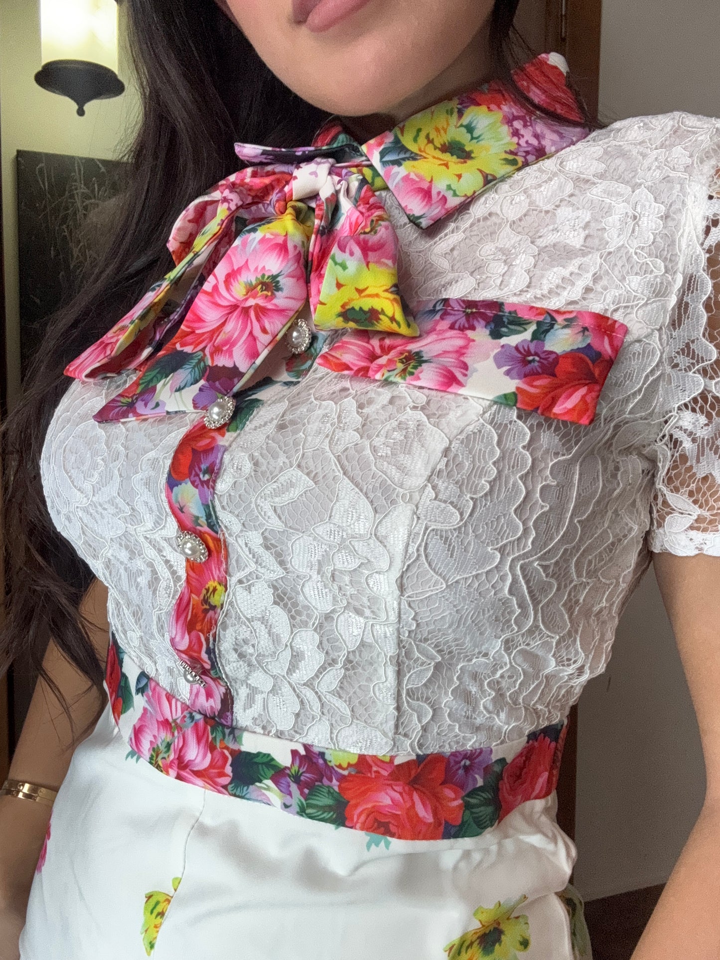 Floral Lace Jumpsuit