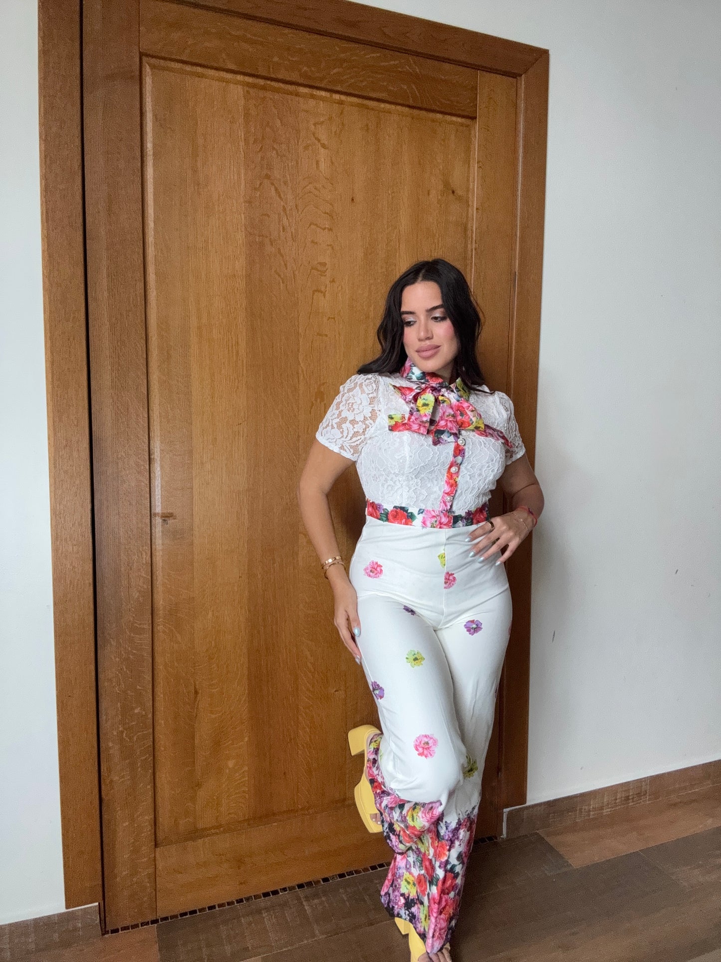 Floral Lace Jumpsuit
