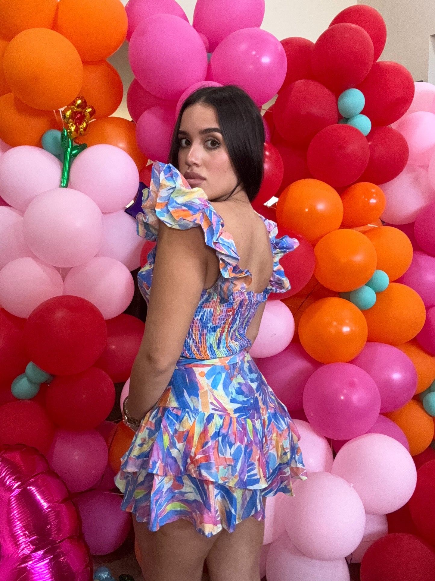 Colored romper