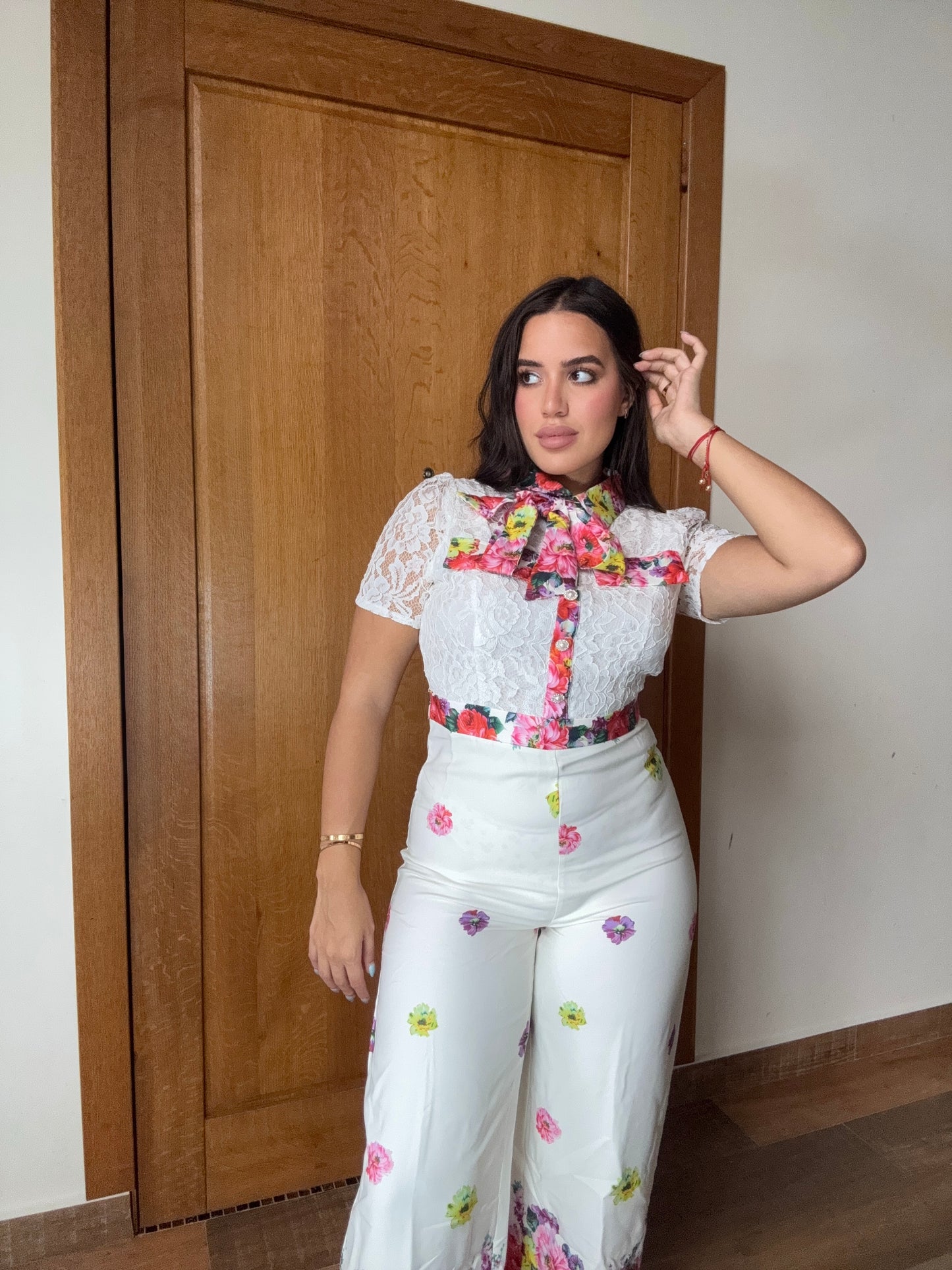 Floral Lace Jumpsuit