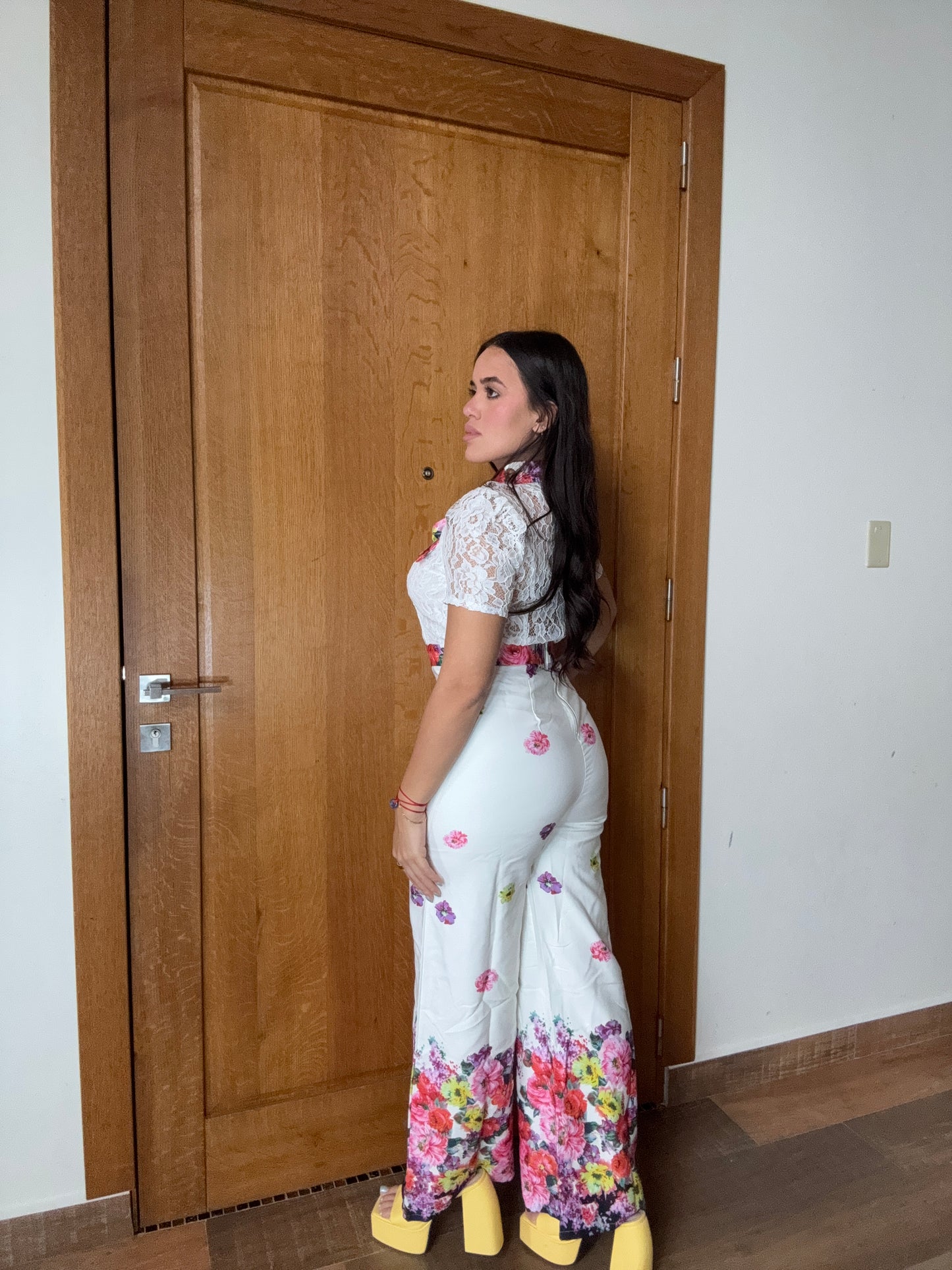 Floral Lace Jumpsuit