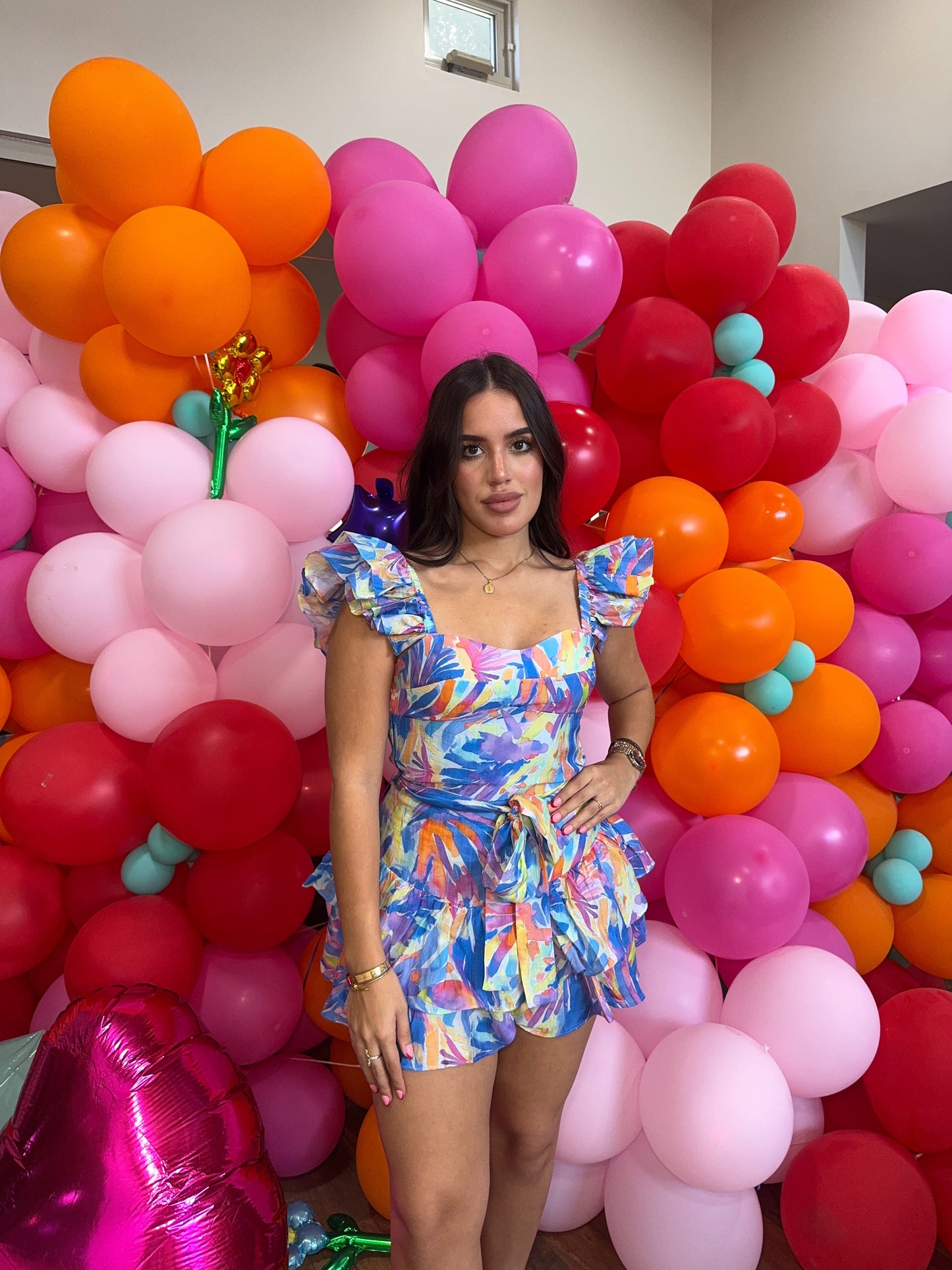 Colored romper