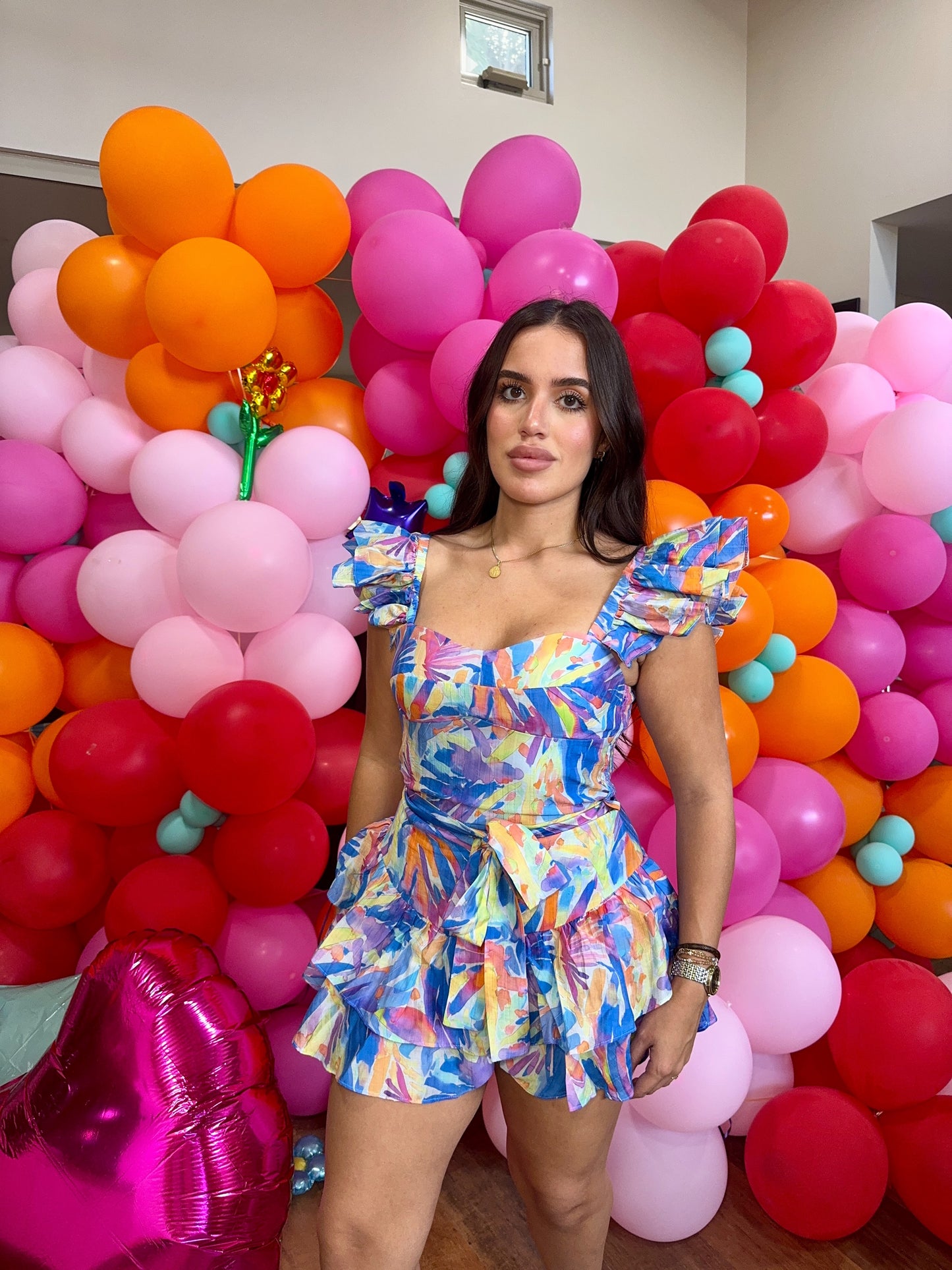Colored romper
