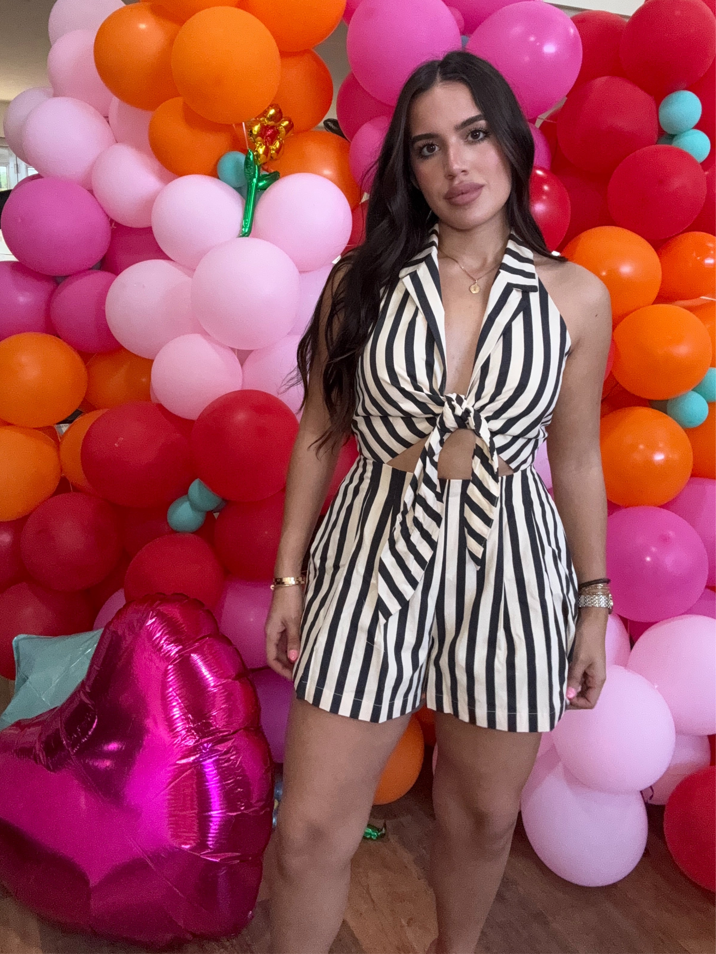 Stripe Romper