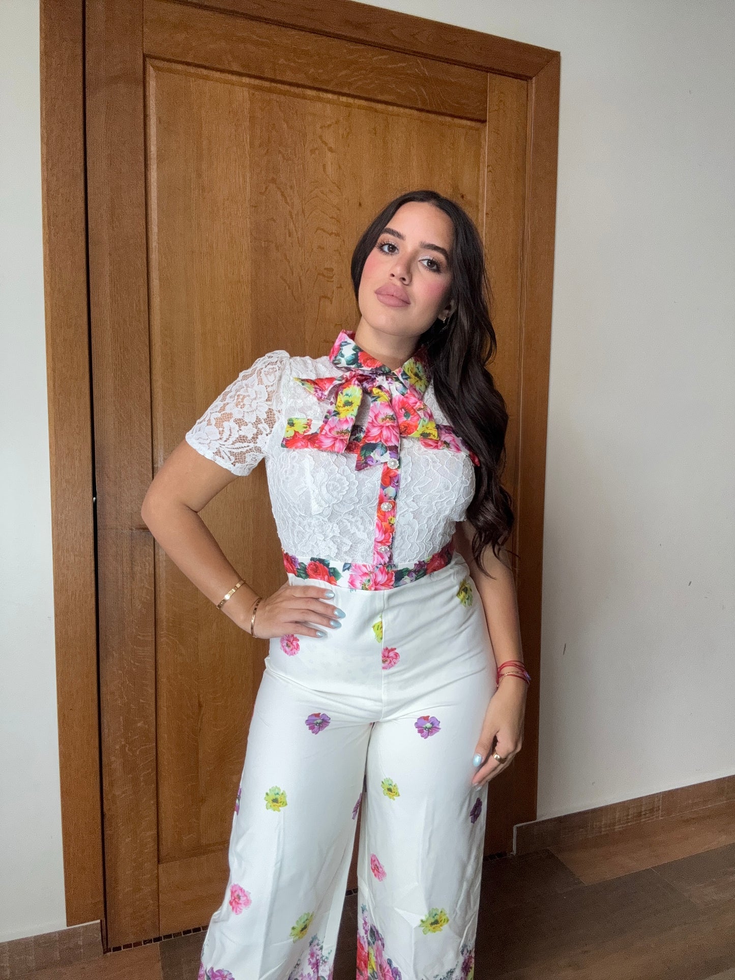 Floral Lace Jumpsuit