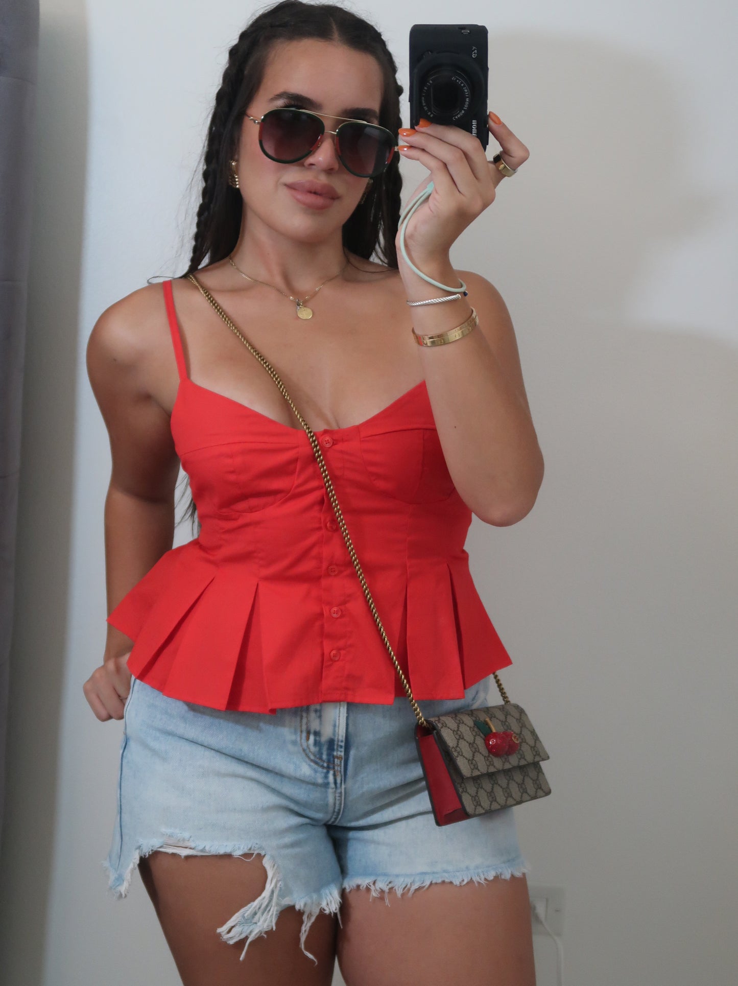 Fiery Red Top