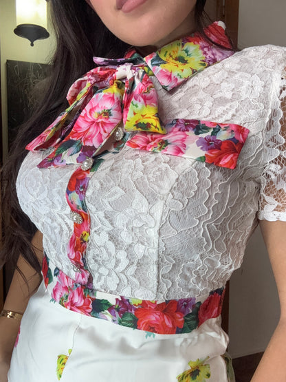 Floral Lace Jumpsuit