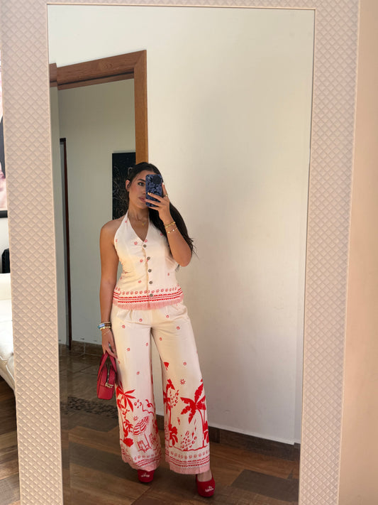 Halter Beach Vibes Set