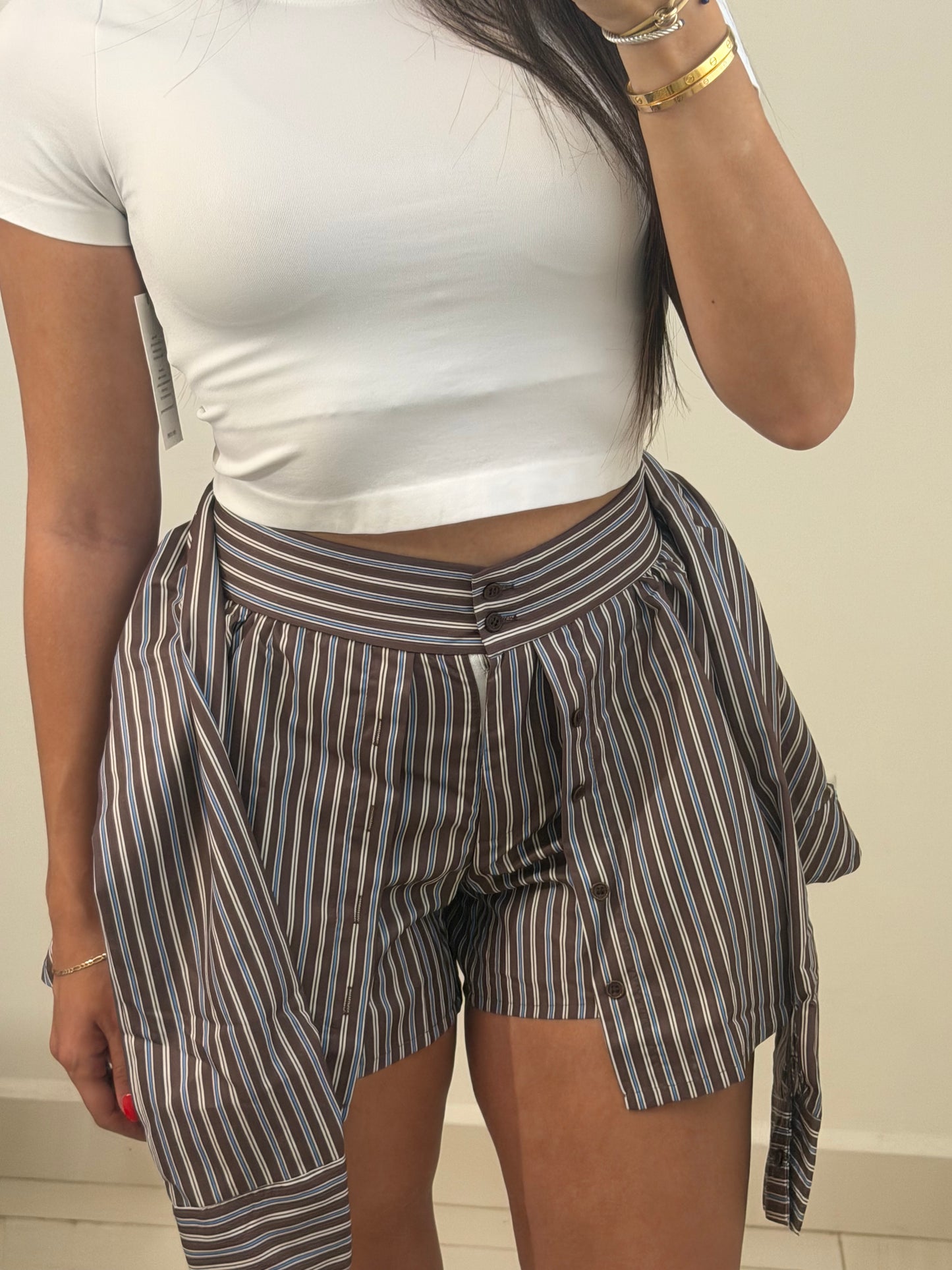 Dad shirt skirt
