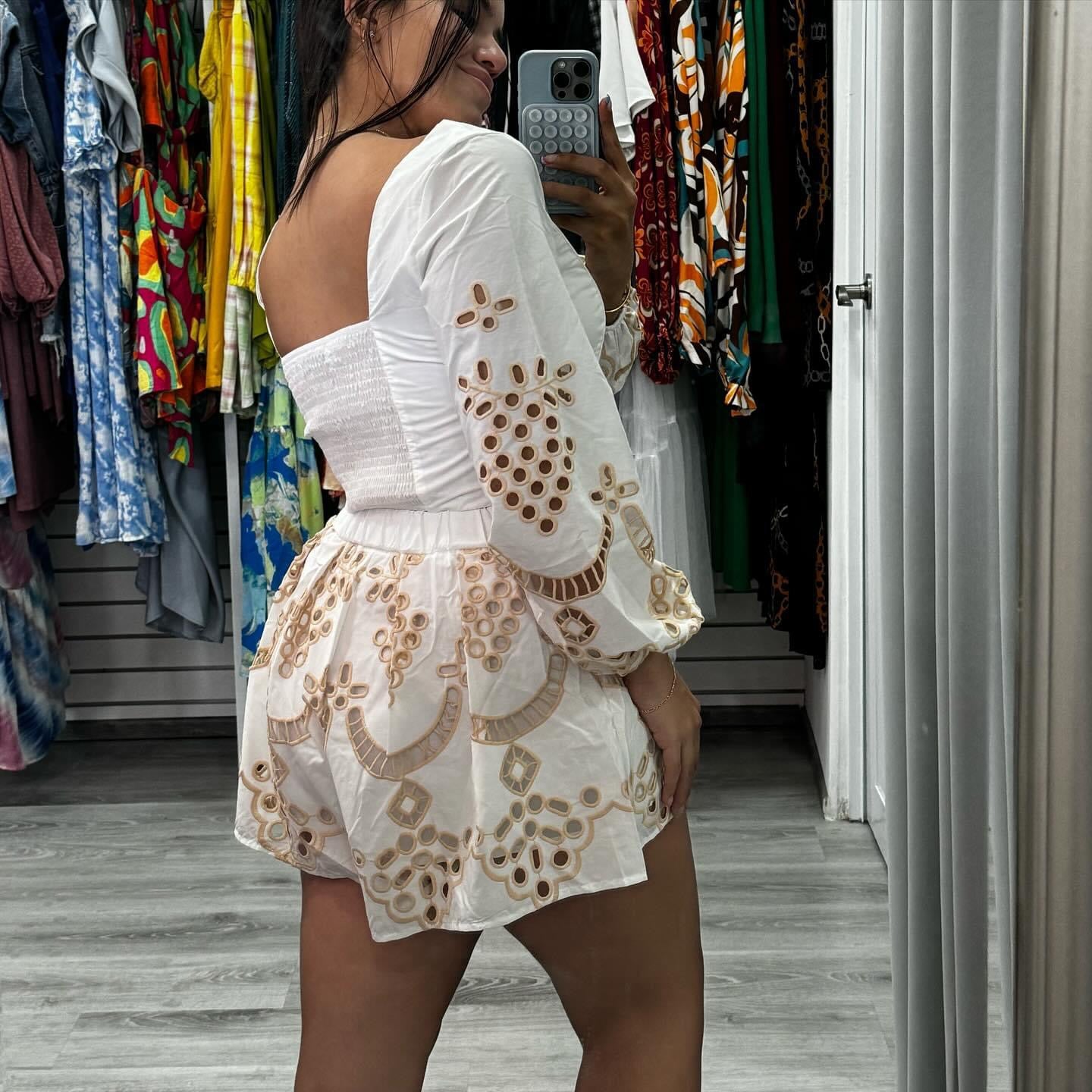 Embroidered Set