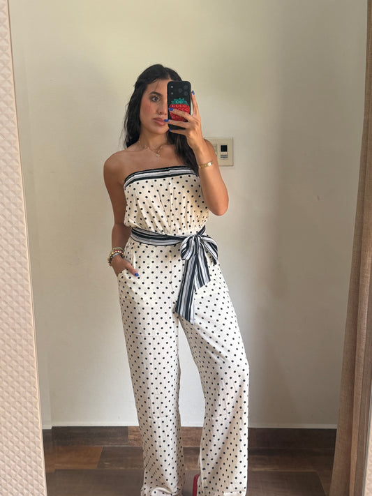 Polka polka romper