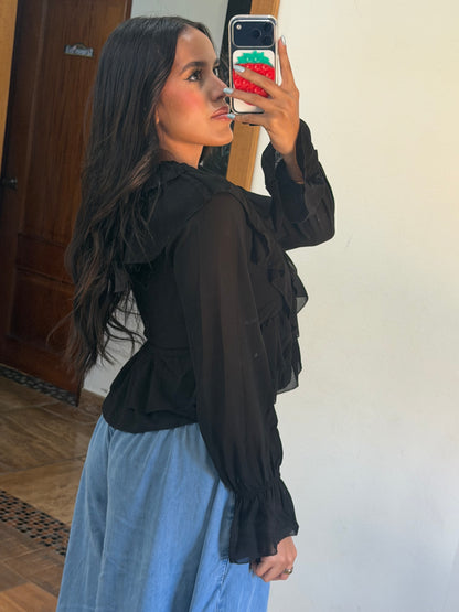 Ruffle top