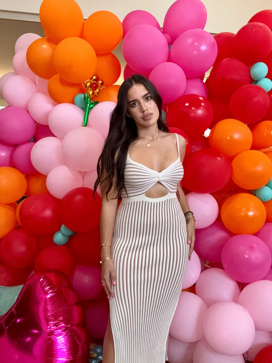 Striped Maxi Dress