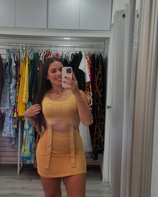 Cargo Mini Dress
