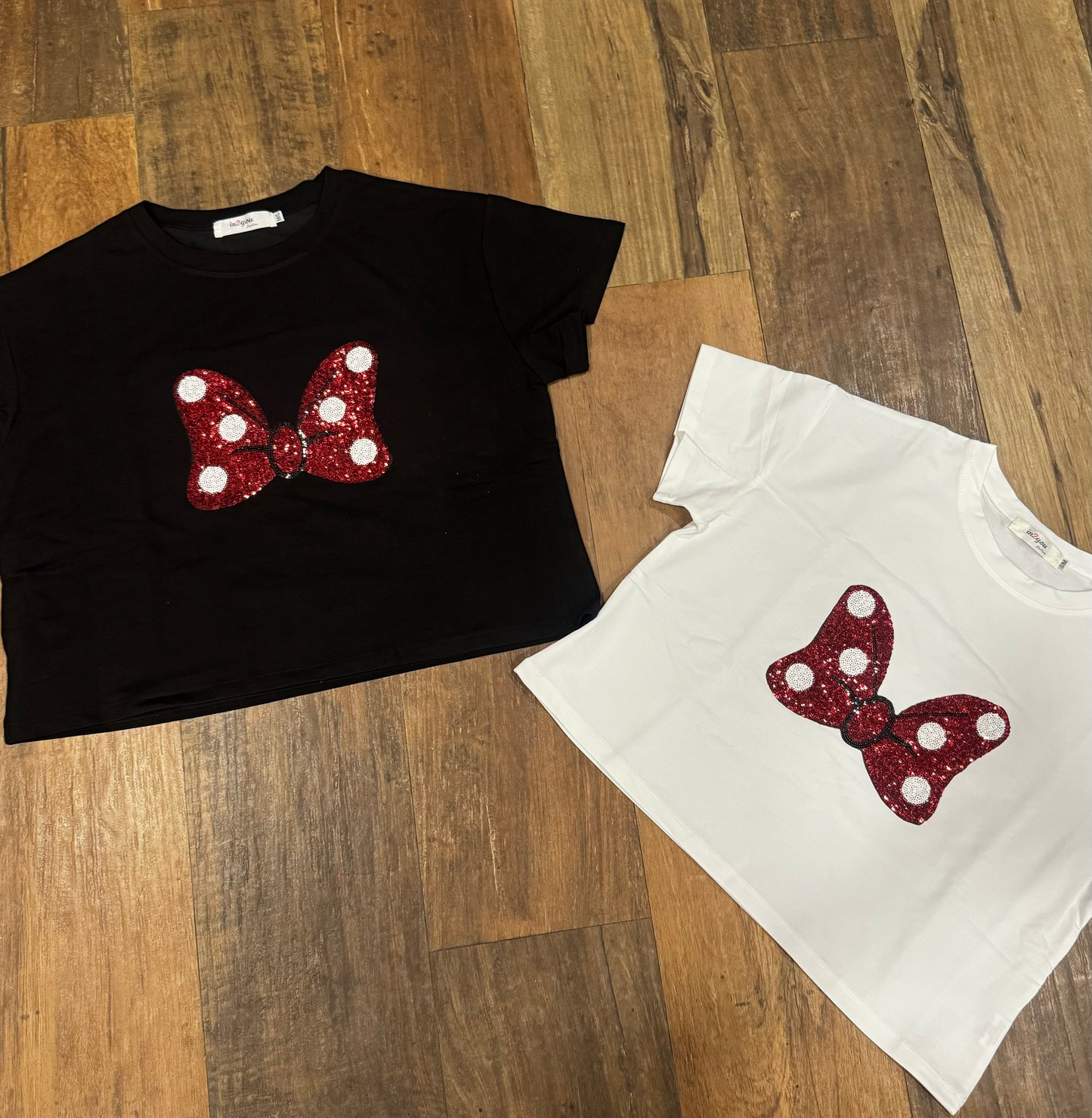 BOW EMBELLISHED TOP