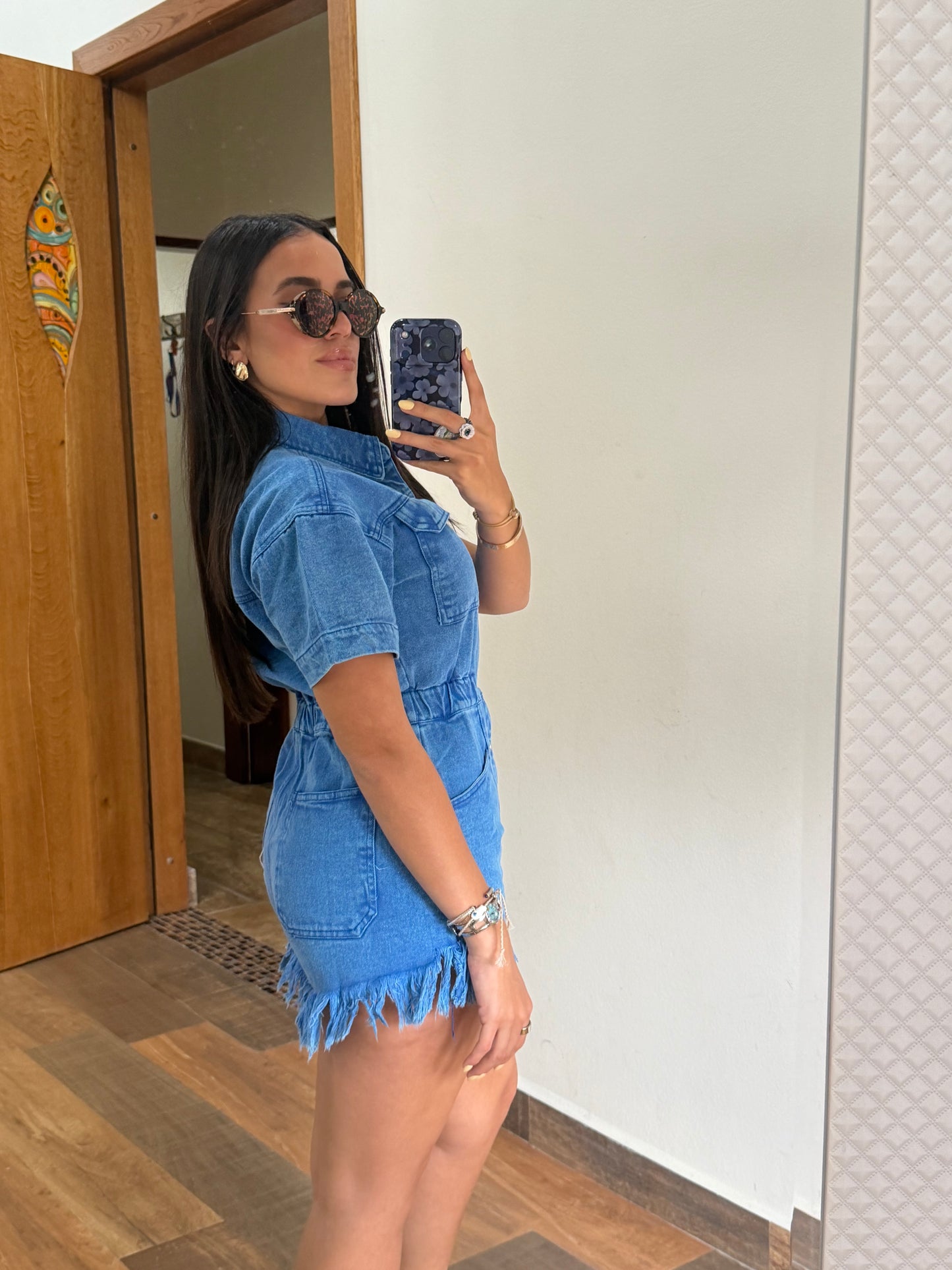 Bluey Denim Romper