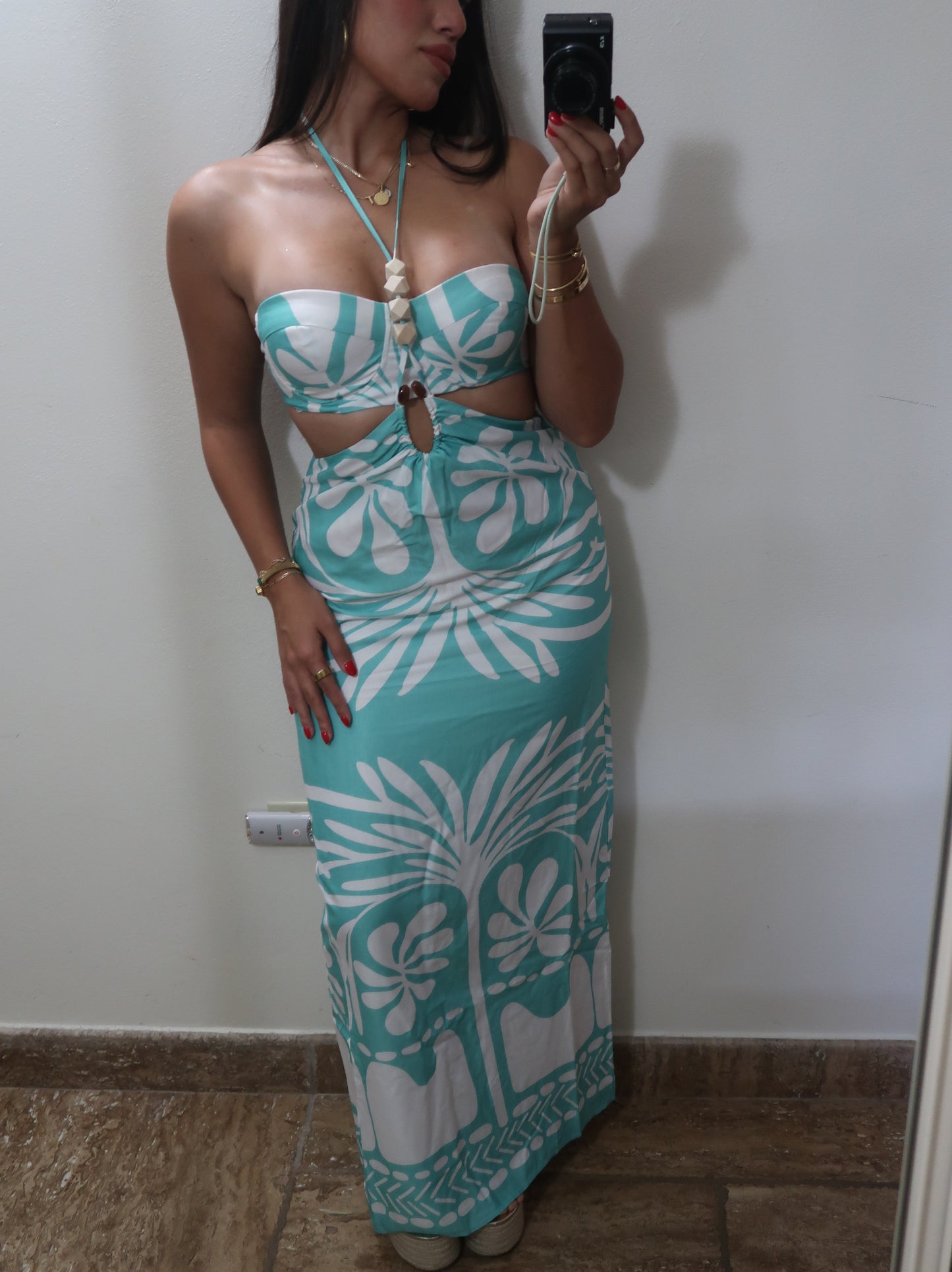 Tiffany Blue Abstract Set