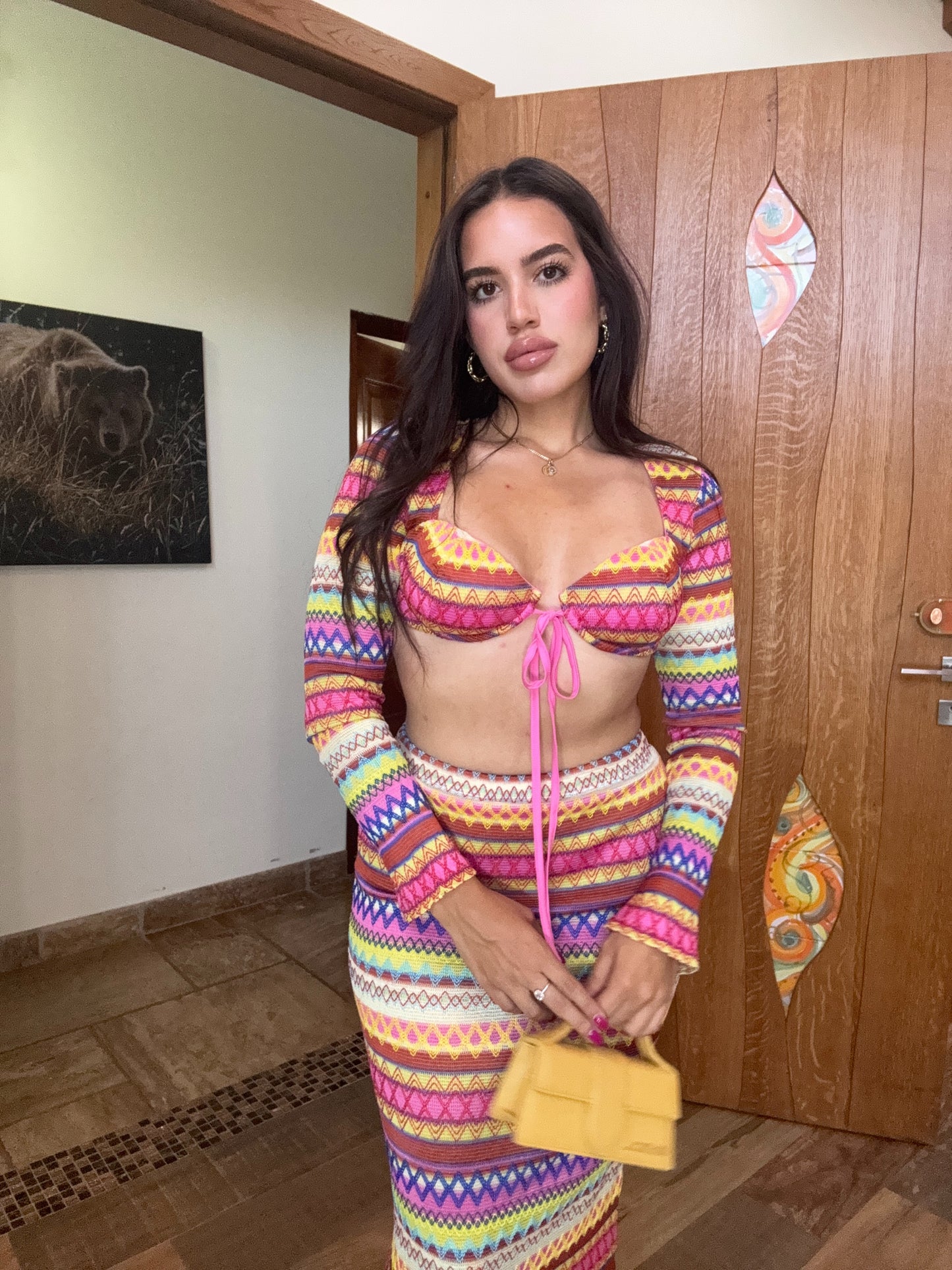 Multi color crochet set