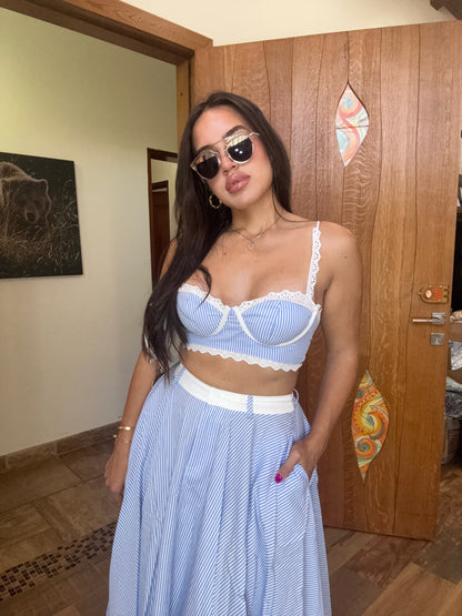 Scalloped Lace Trim Set