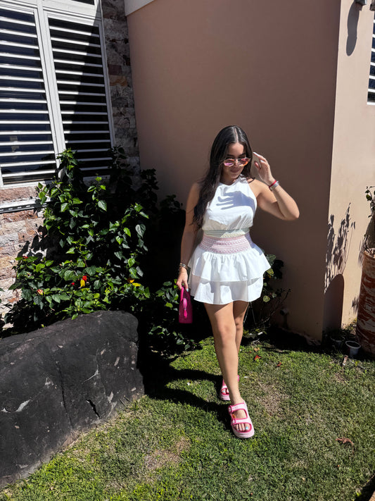Spring Romper Dress
