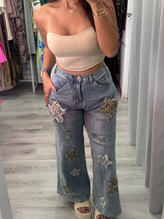 PRE ORDER! CHEETAH x STARS PANT