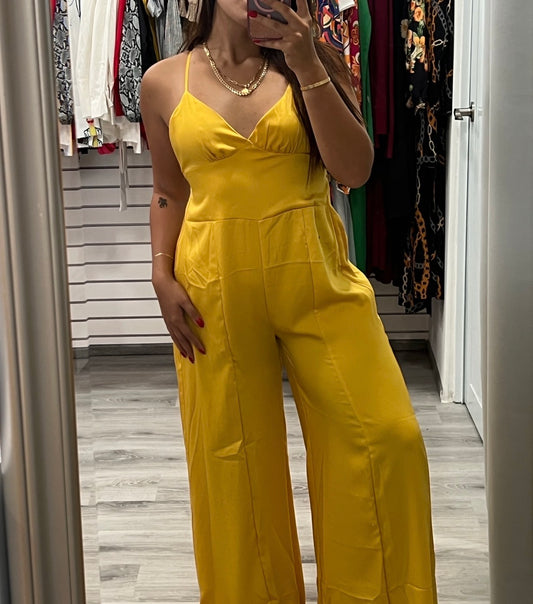 Yellow romper