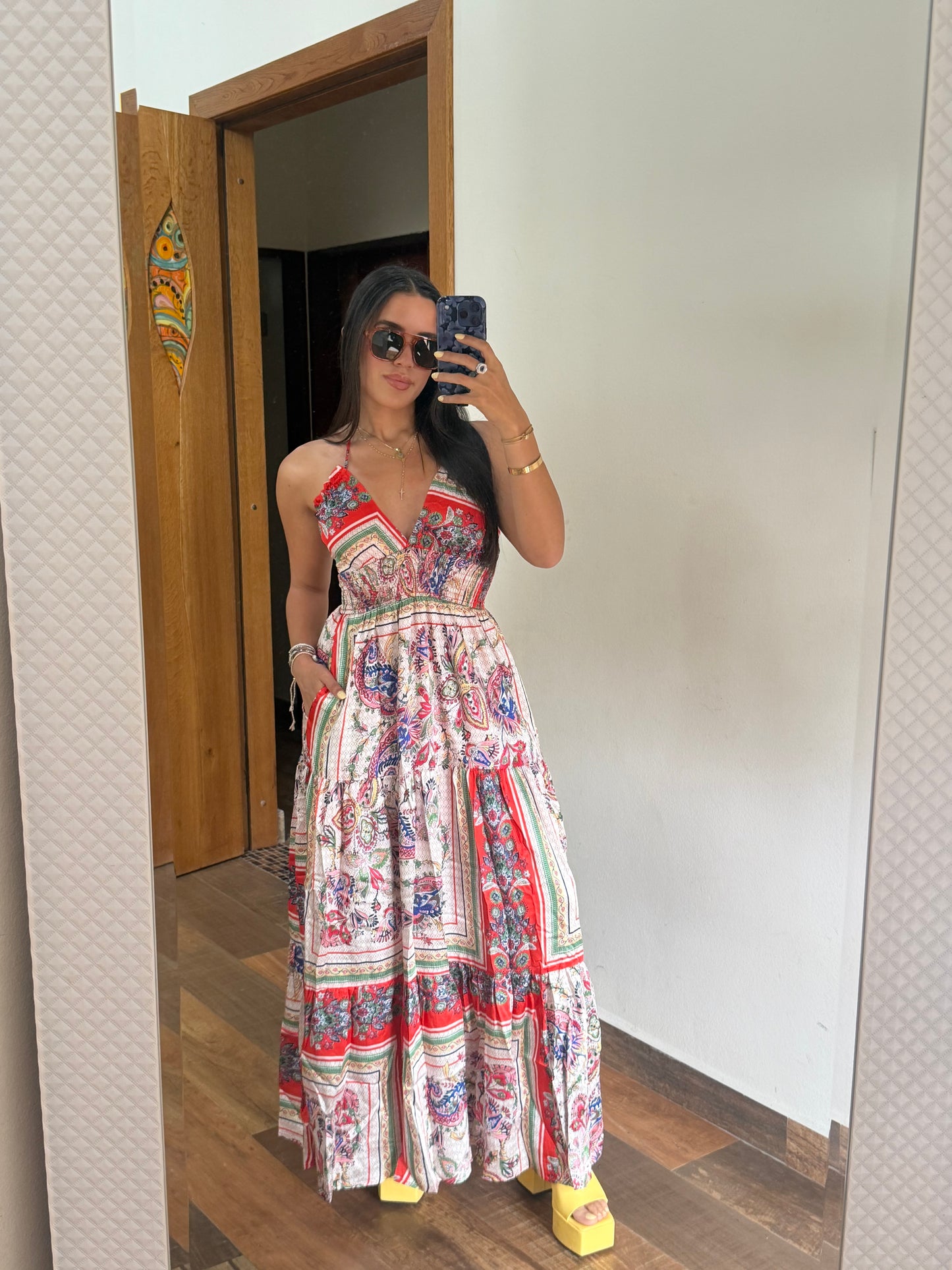 Pocket maxi dress