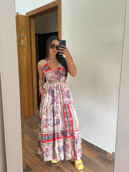 Pocket maxi dress