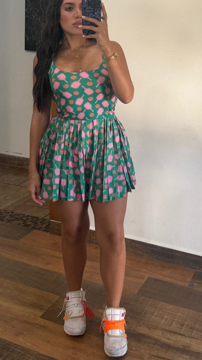 PICKLE BALL romper dress