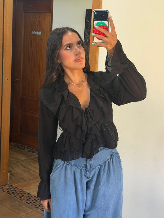 Ruffle top