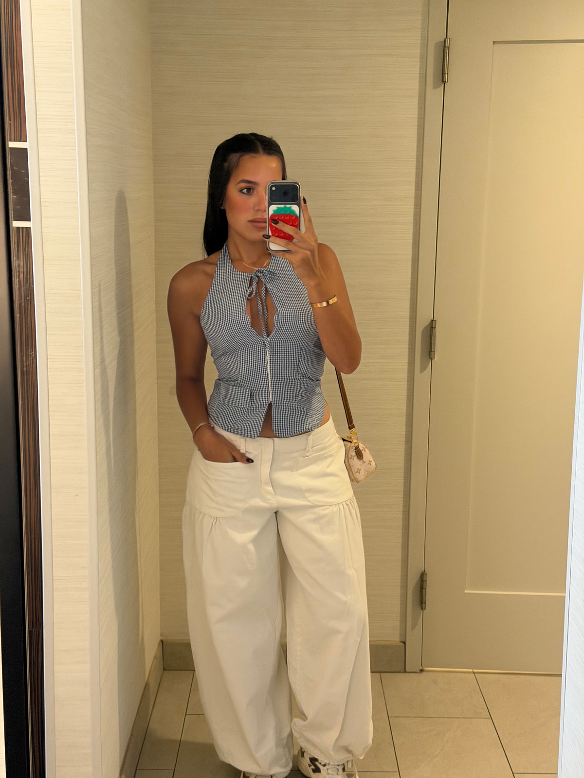 Gingham Top