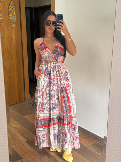 Pocket maxi dress