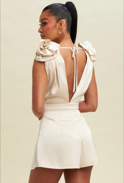 Champagne Romper