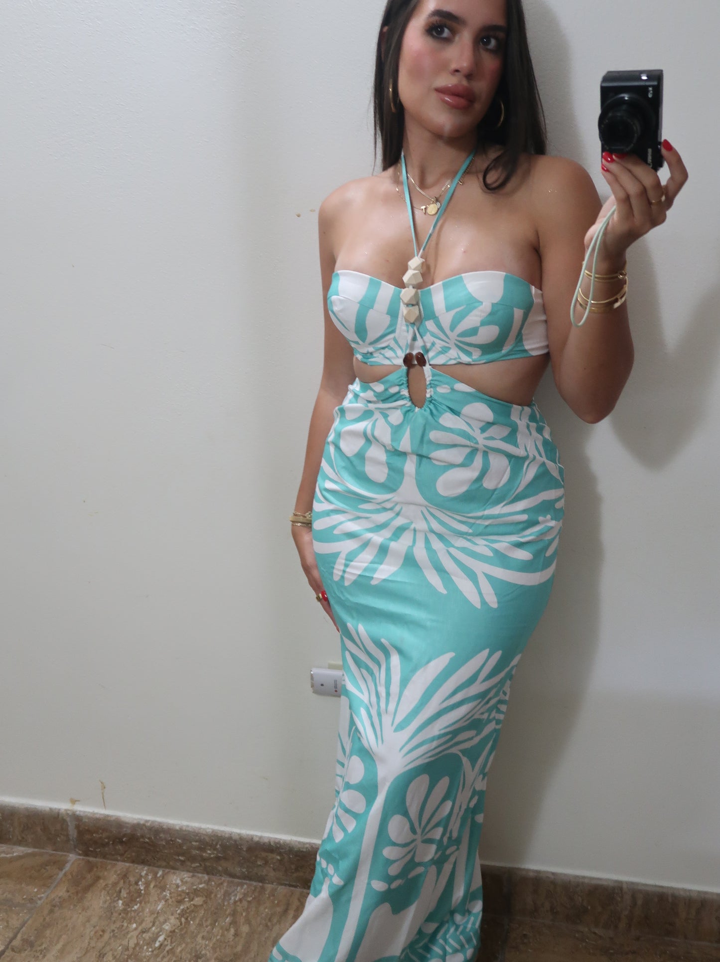 Tiffany Blue Abstract Set