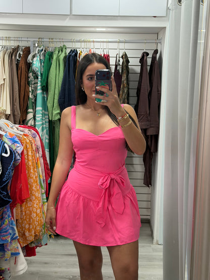 Pinky mini dress