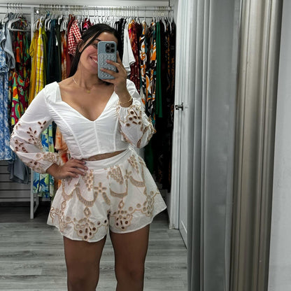 Embroidered Set