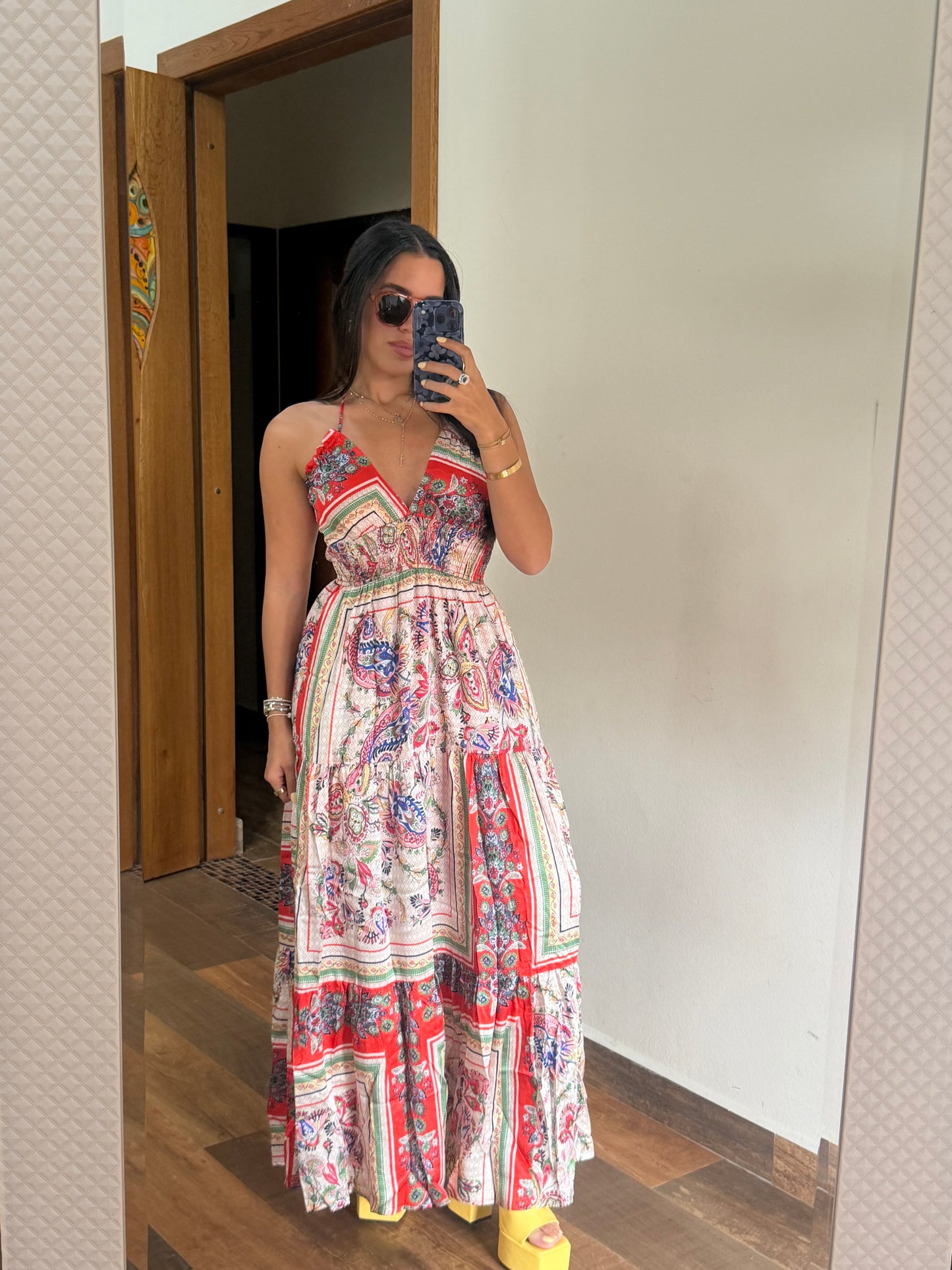 Pocket maxi dress