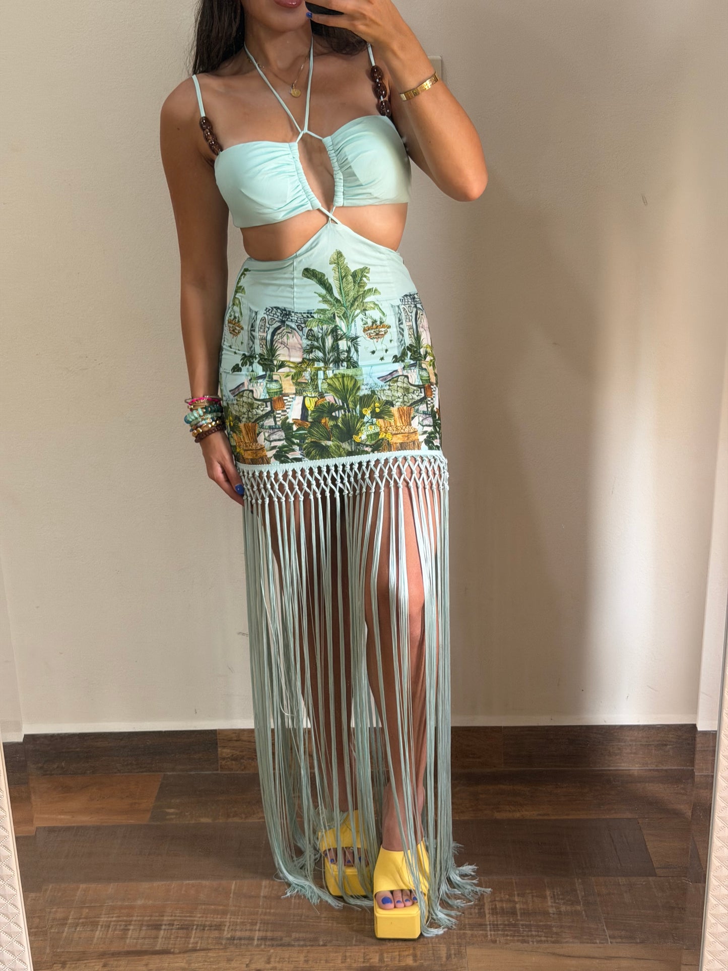 Tropicoqueta dress