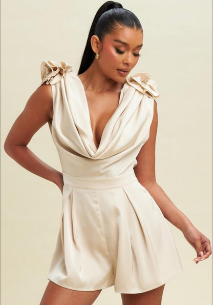 Champagne Romper