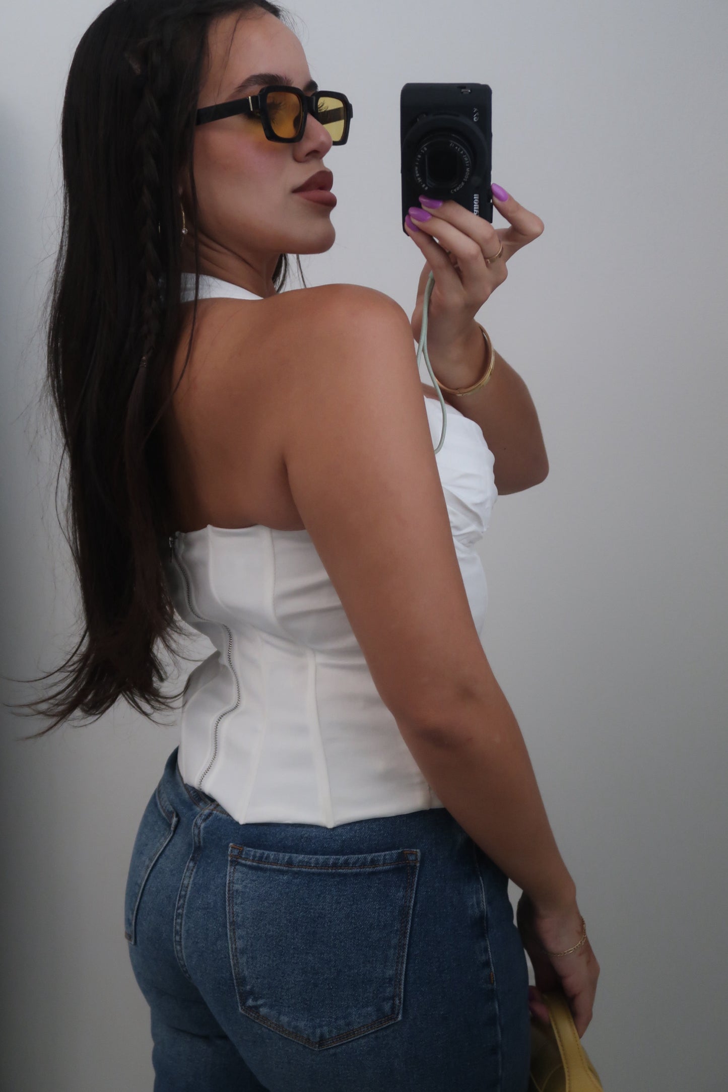 Corset White Top