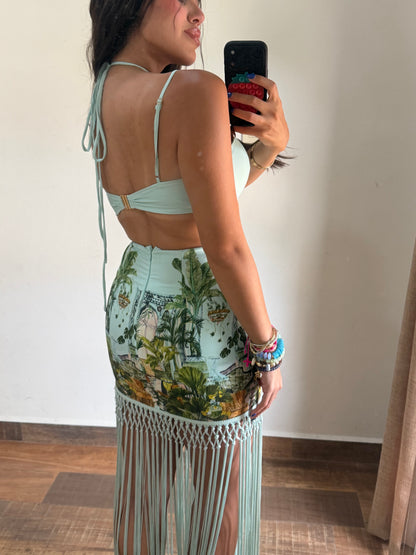 Tropicoqueta dress