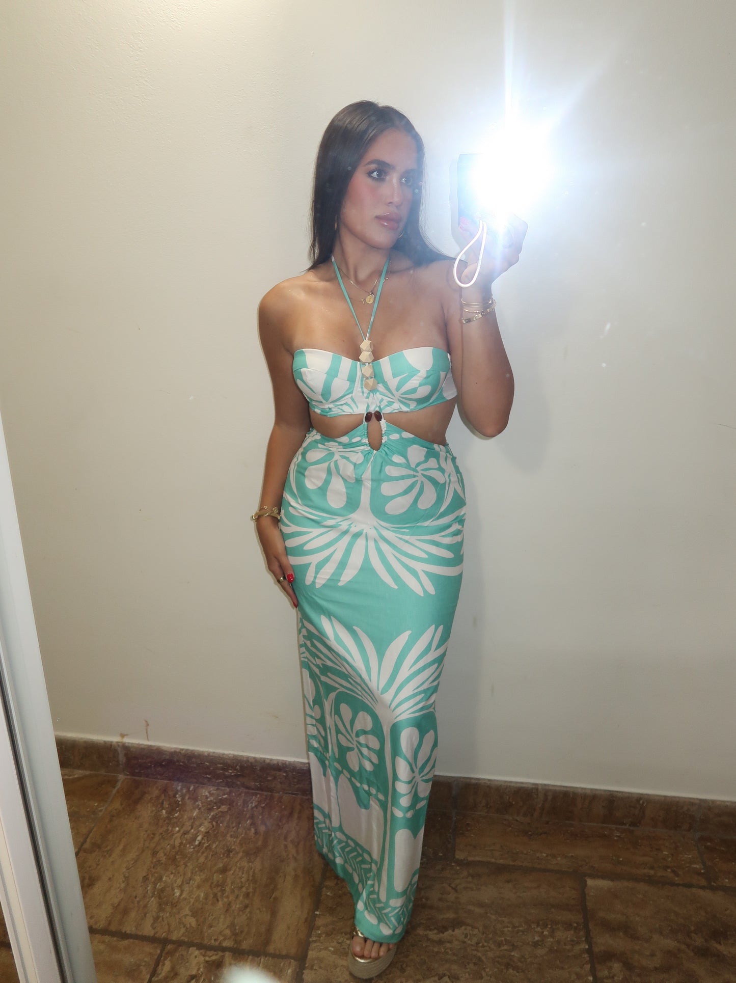 Tiffany Blue Abstract Set