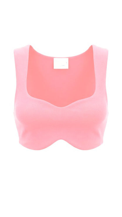 BASIC SPANDEX CROP TOP