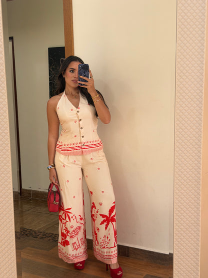 Halter Beach Vibes Set