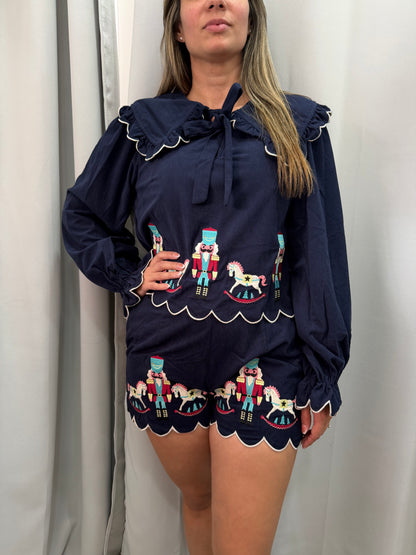 NUTCRACKER EMBROIDERED SET